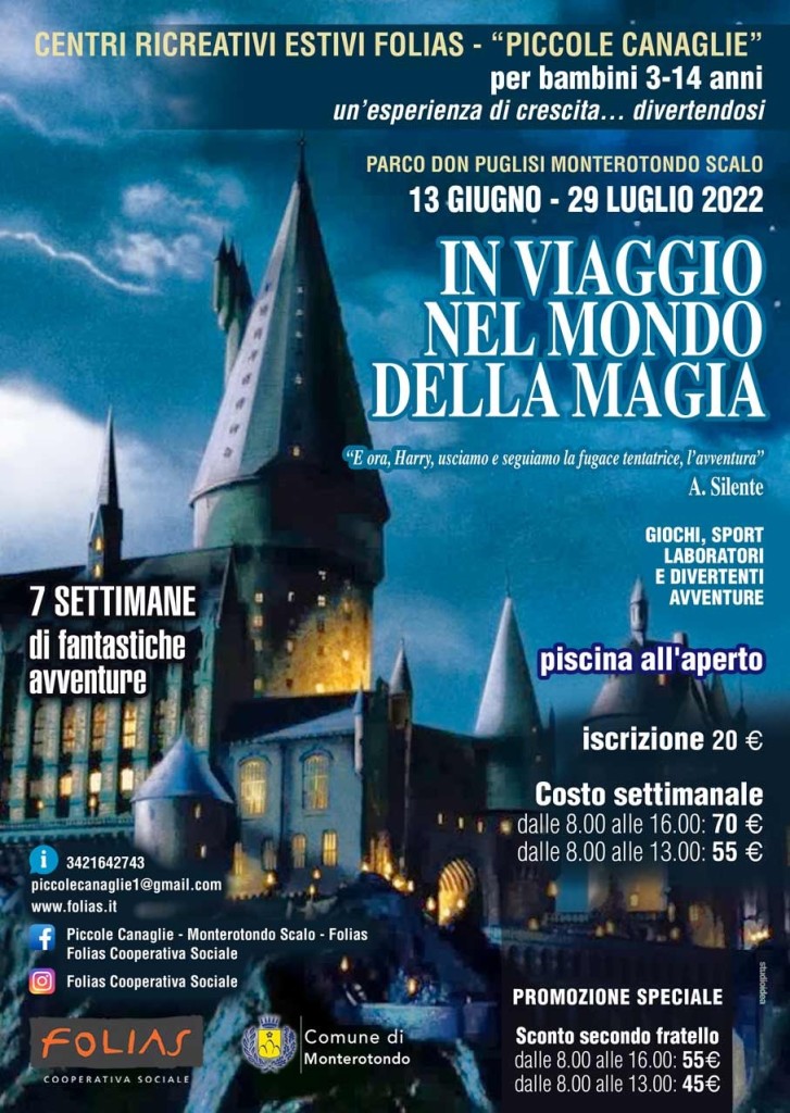 locandina web centri estivi folias